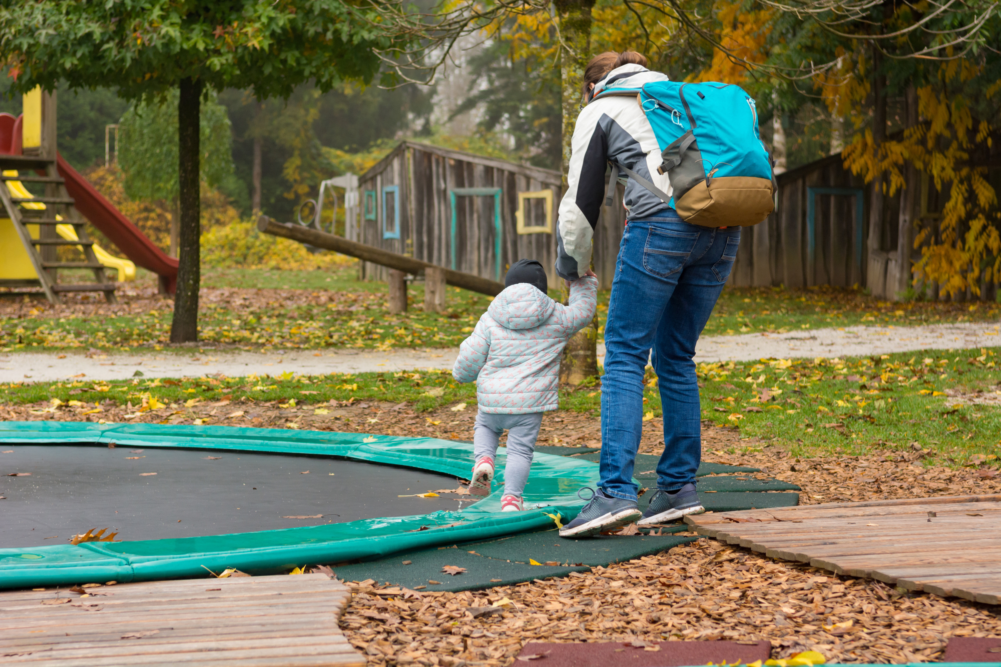 Trampolini in otroci